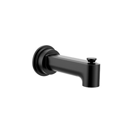 Moen Greenfield Diverting Tub Spout in Matte Black 4325BL